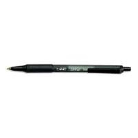 Bic Bic America SCSF11 BLK Soft Feel Ballpoint Retractable Pen; Black Ink YYAZ-BICSCSF11BK